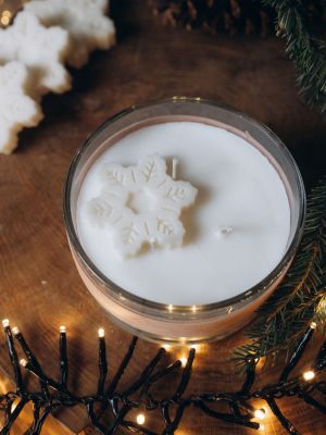 Svece “Sniegpārsliņa”