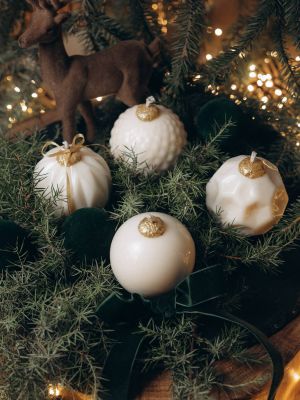 Svece - Svētku bumbas