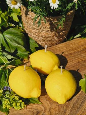 Citronu svece